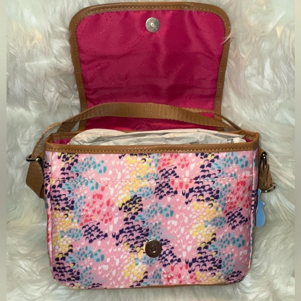 Lily bloom crossbody purse- Nwt- Julia crossbody optic dot blush